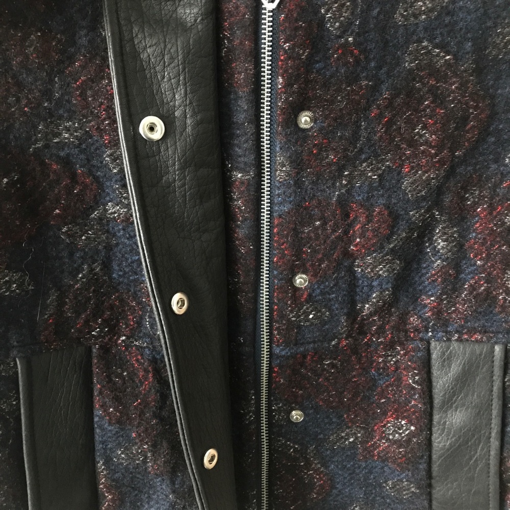 Waller Floral Tapestry Vest W/ Leather Trim - Picture 7 of 11